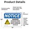 Signmission Danger Secondary Power Source Sign, Vinyl Decal, 14in W x 10in L, 2PK OS-2PACK-NS-D-1014-L-10920 - alternate 3
